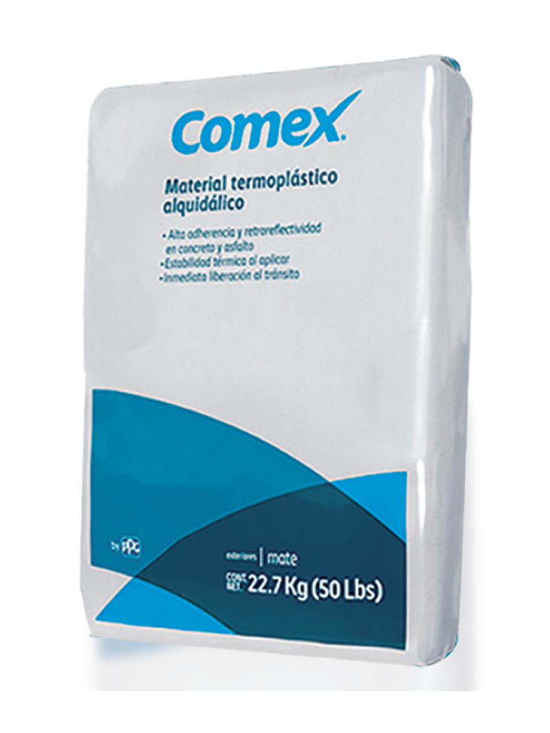 COMEX PINTURA TERMOPLÁSTICA ALQUIDAL PARA SEÑALAMIENTO CUMPLE NORMA AASTHO M-249